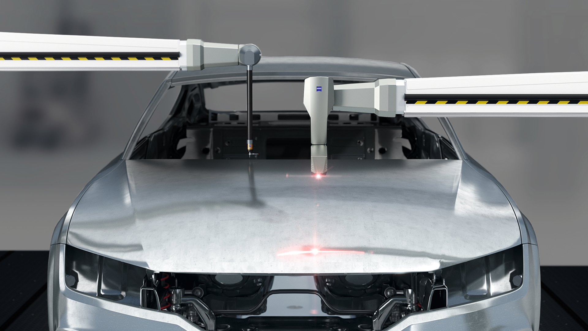 Body shop Flexible quality assurance for high production rates