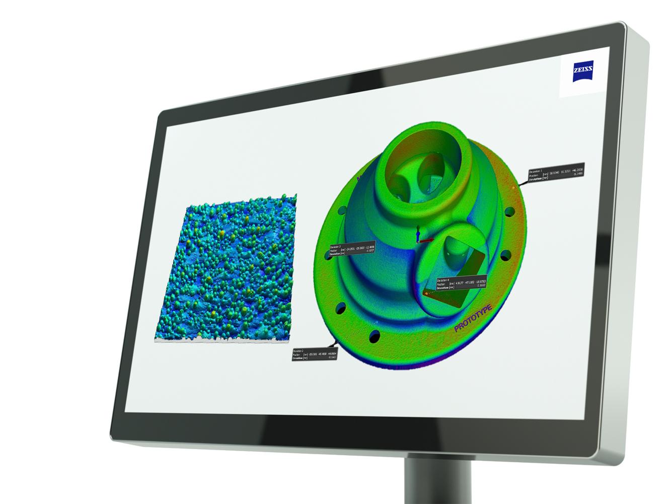 Dimensional and surface quality inspection