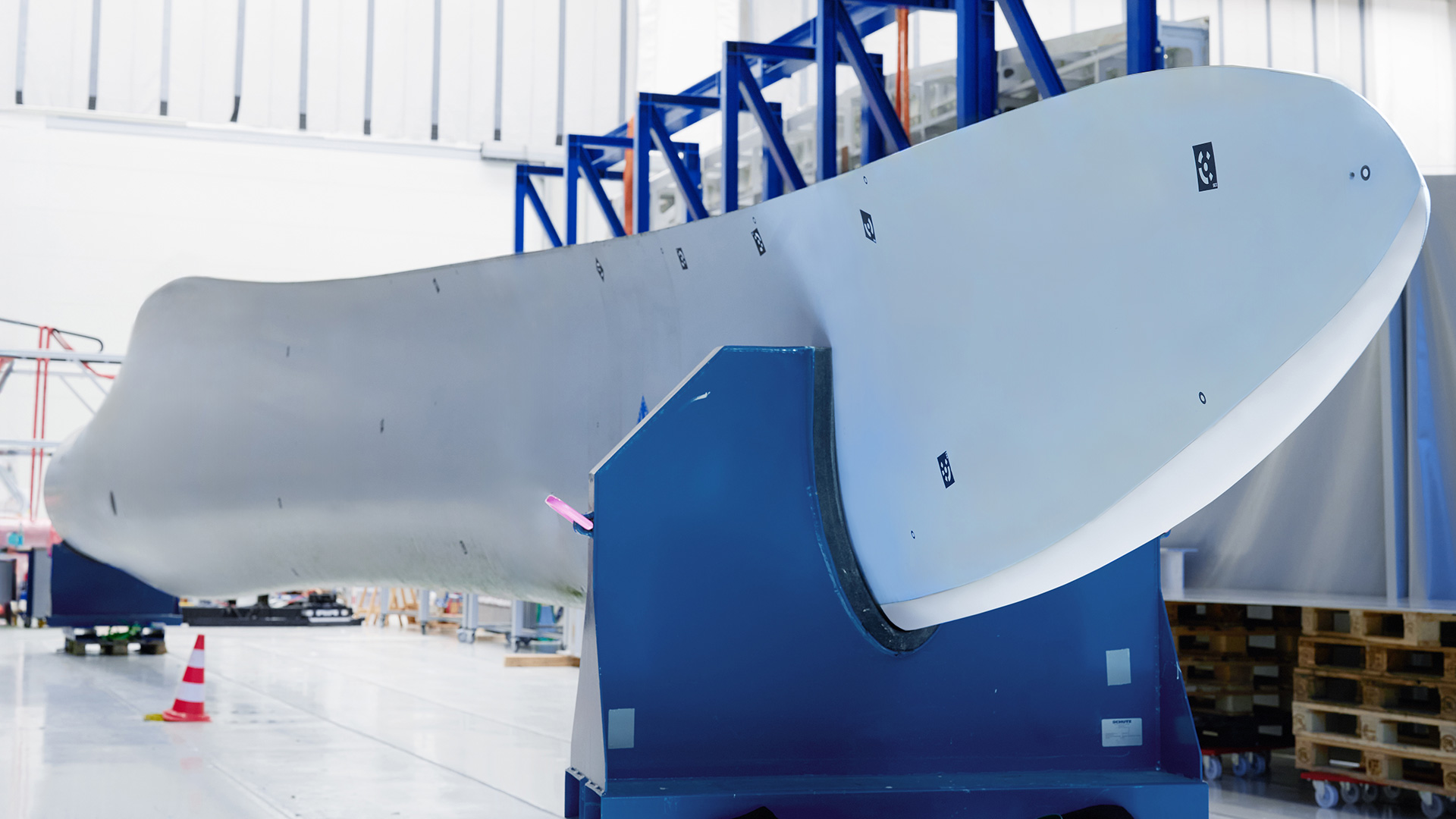 Precise manufacturing of blades and other carbon fiber parts is essential for operation and longevity.