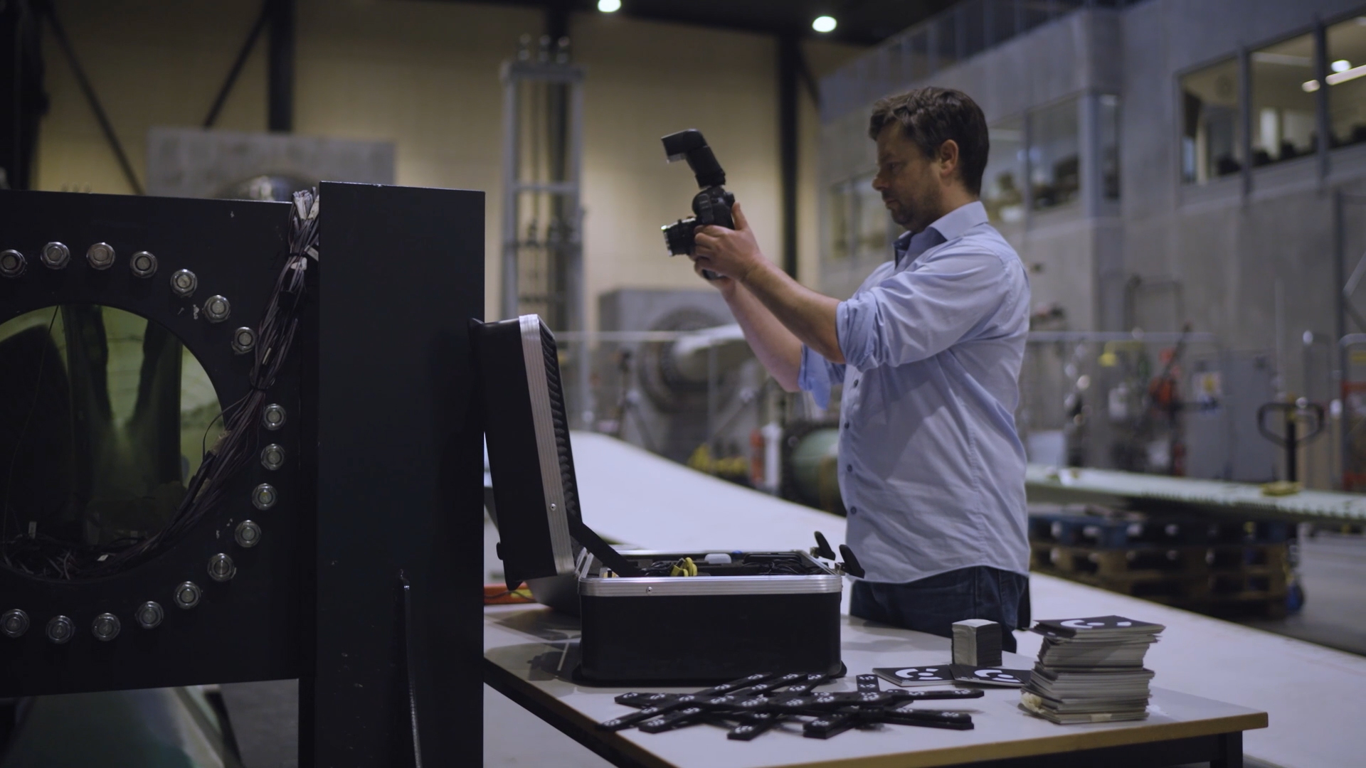 Flexible and mobile use of the TRITOP 3D coordinate measuring machine