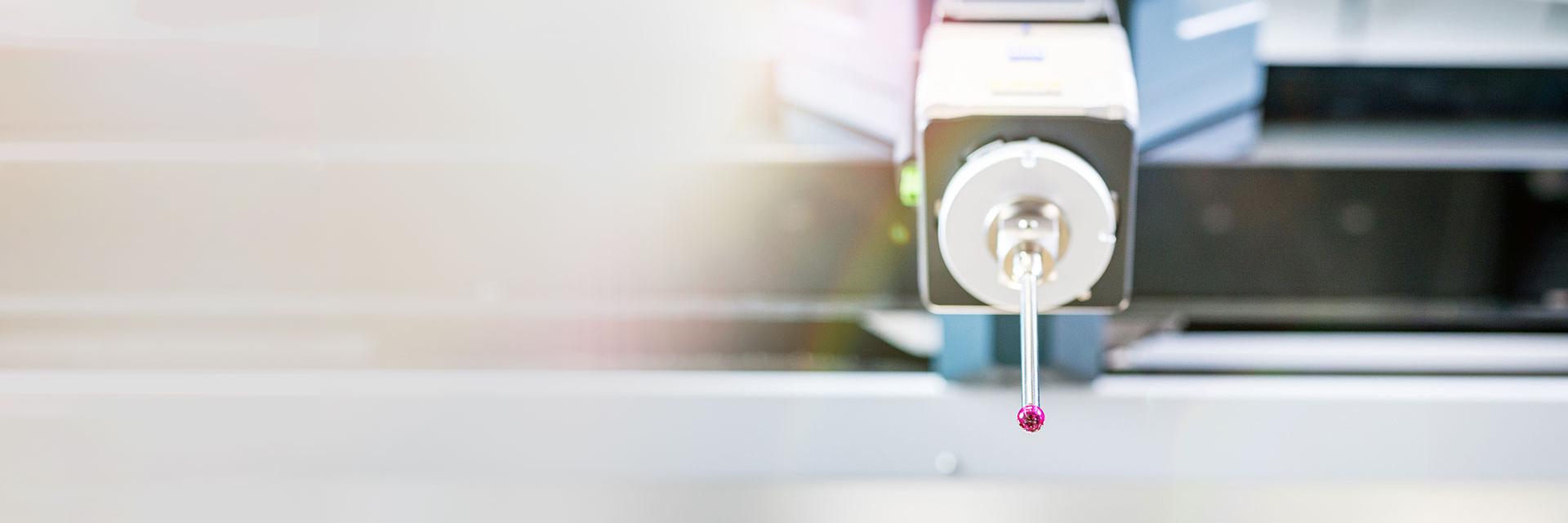 Tactile and Optical Probes on CMM
