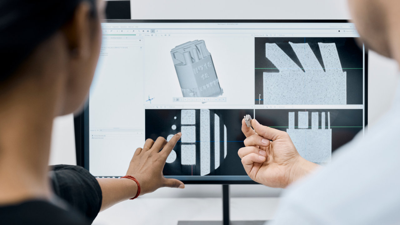 Multipurpose CT for small and large parts​
