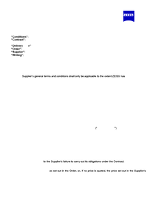 Preview image of General Terms and Conditions of Purchase