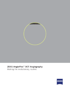 Preview image of ZEISS AngioPlex OCT Angiography - User Guide