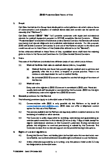 Preview image of Proactive Care Terms of Use (2.1)