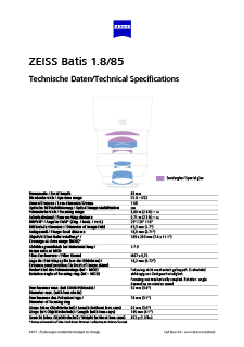 Preview image of ZEISS Batis 1.8/85