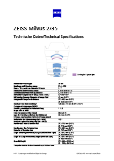 Preview image of ZEISS Milvus 2/35