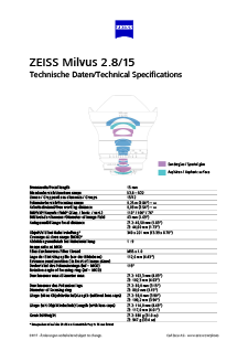 Preview image of ZEISS Milvus 2.8/15