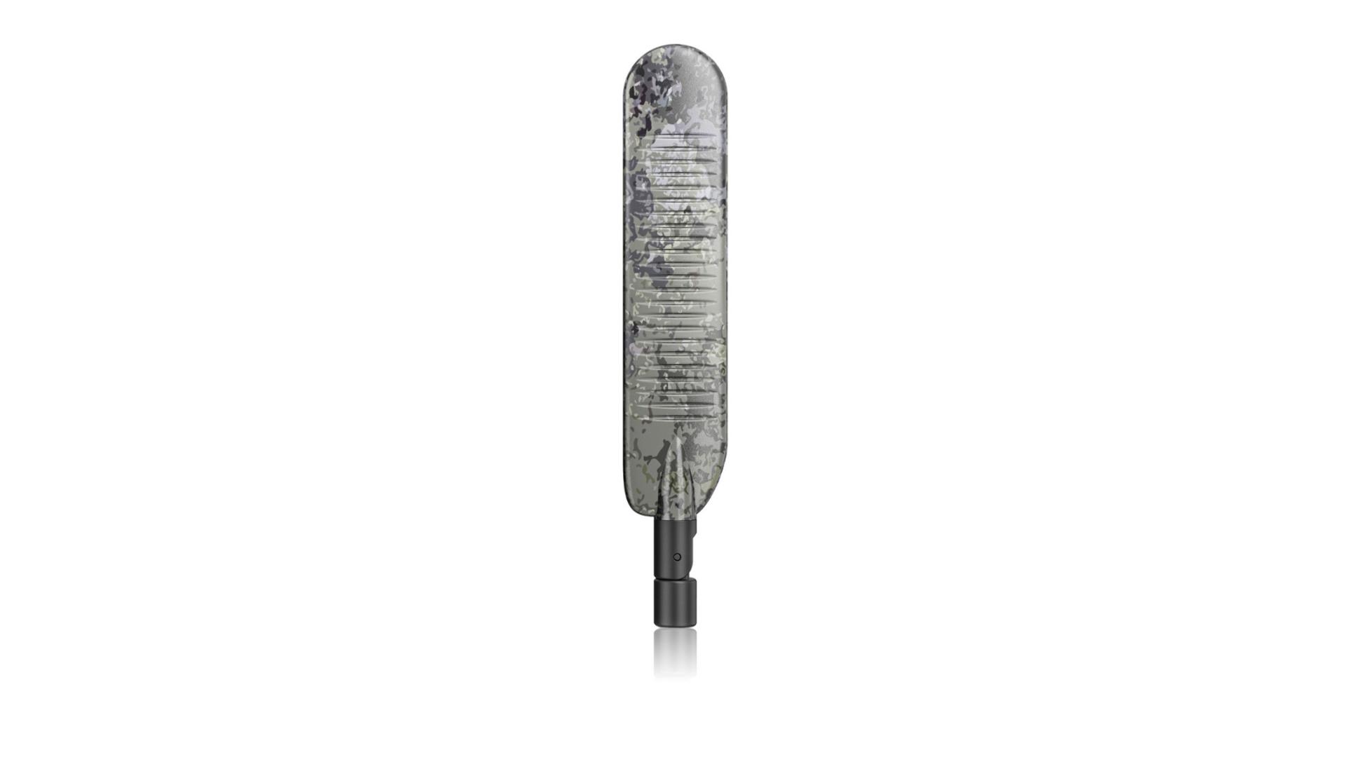 4G Antenna with engraved text and a black connector, displayed vertically against a white background, from ZEISS.
