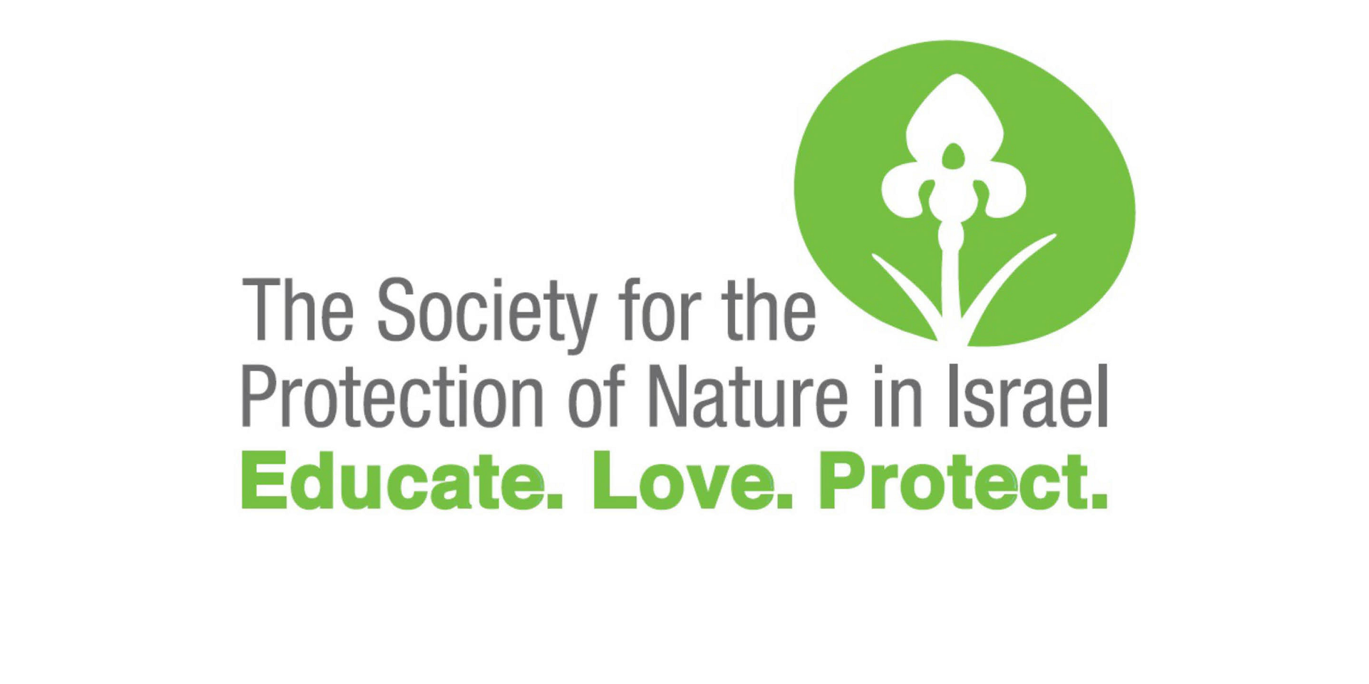 Green logo with a stylized plant inside a circle and the words “Educate. Love. Protect.” written below.