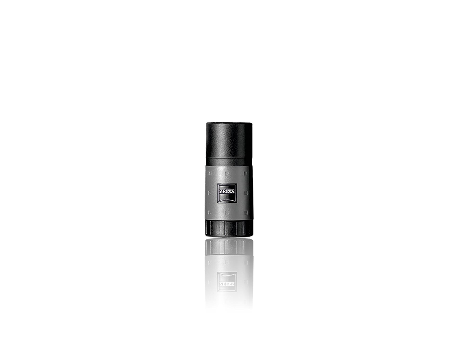 A high-quality ZEISS Monocular with a sleek, black and silver design, featuring the iconic ZEISS logo.