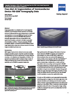 Preview image of Few-shot AI Segmentation of Semiconductor Device FIB-SEM Tomography Data